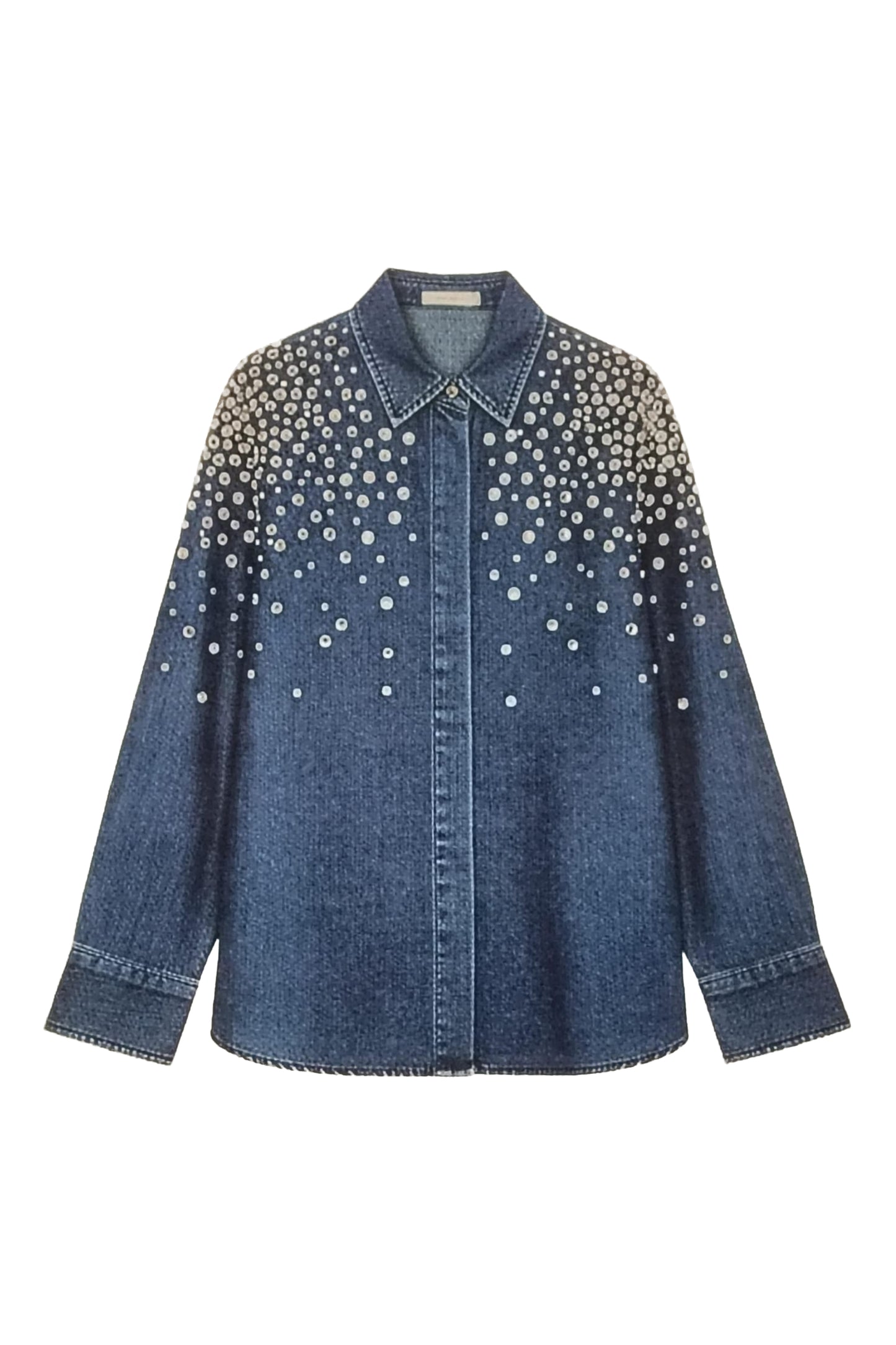 Crystal Rock Denim Shirt