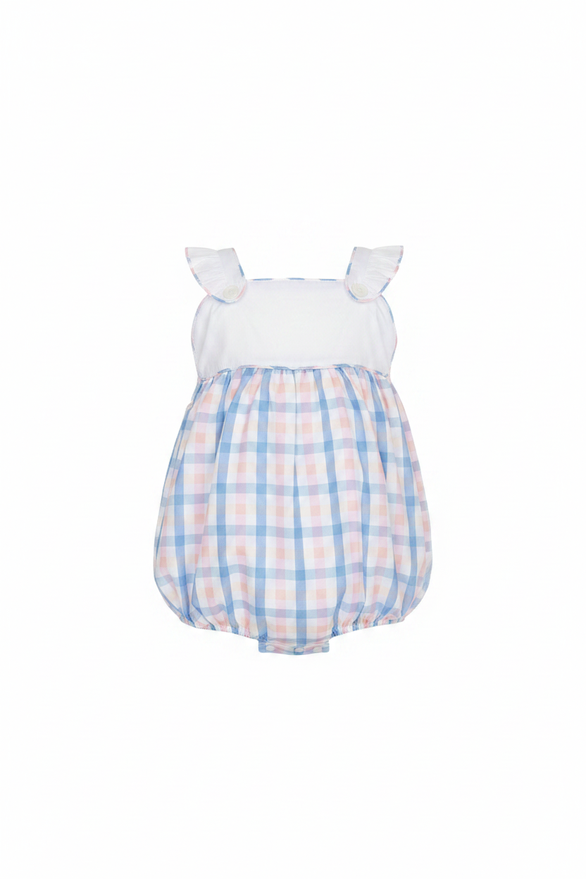 Peonies Boy Romper