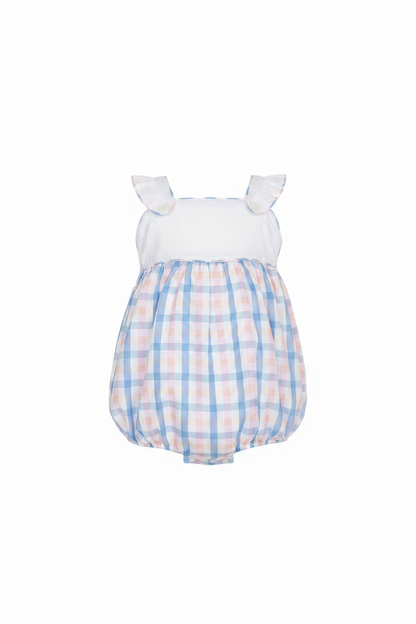 Peonies Boy Romper