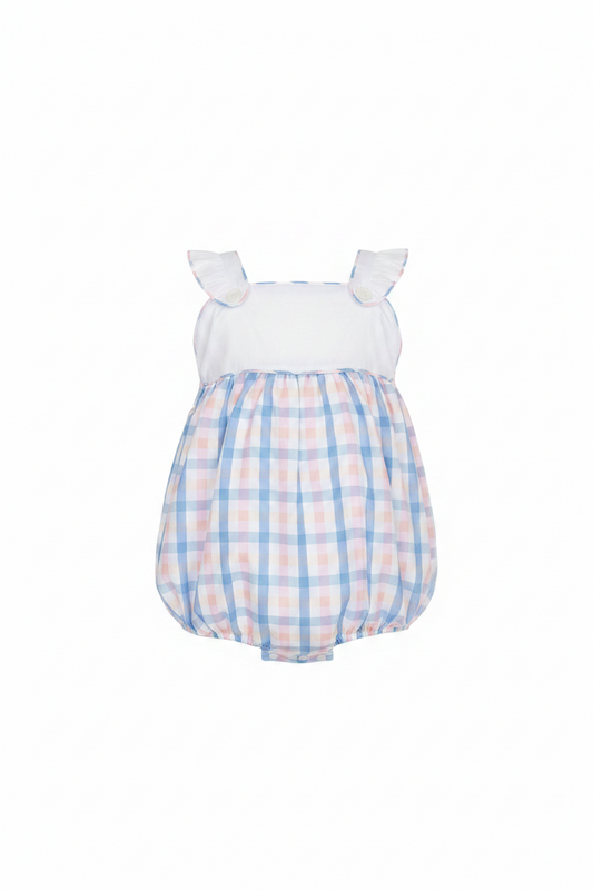 Peonies Boy Romper