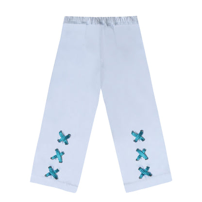 BLUE KISSIE PANTS