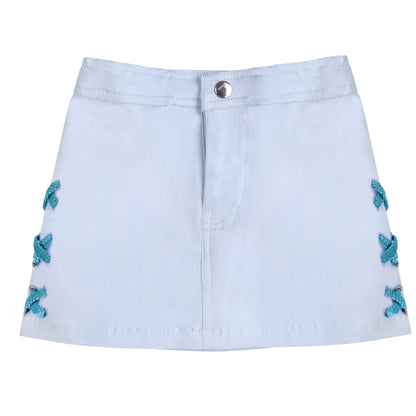BLUE KISSIE SKIRT