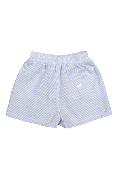 Blue Seersucker Boy Pull-Ups