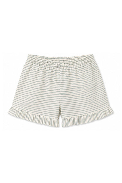 Blue Striped Shorts