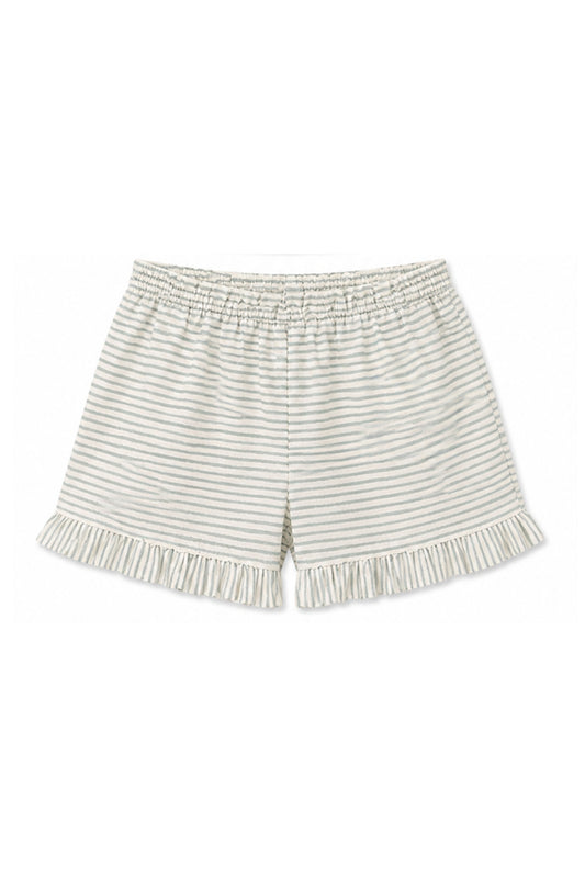Blue Striped Shorts