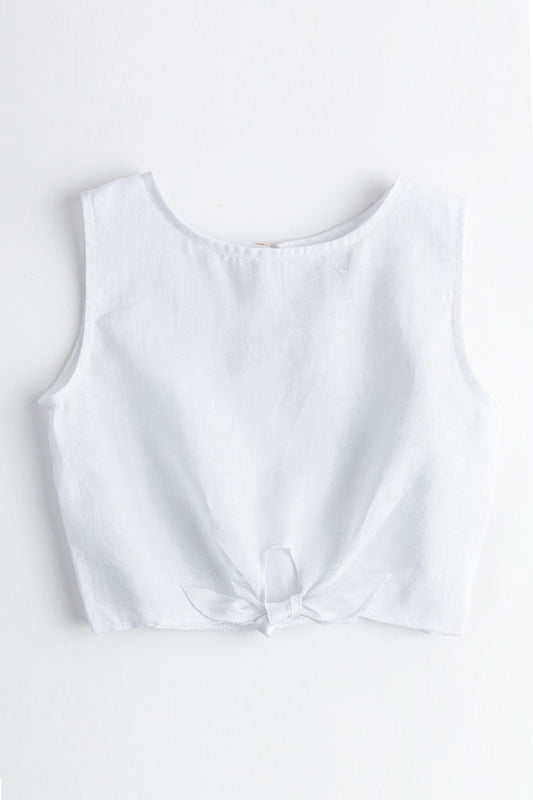 Blusa Lazada Corfu Blanca