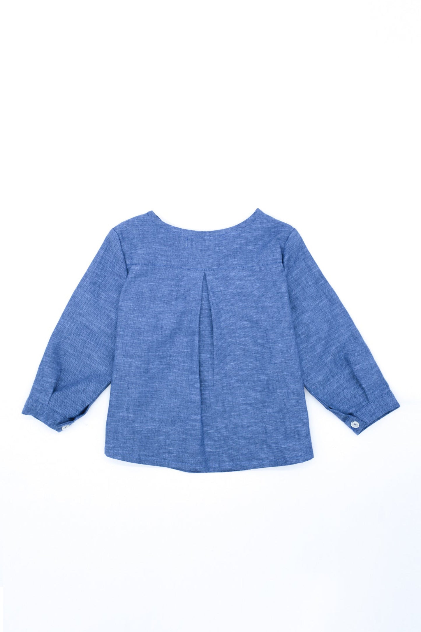 Camiseta Tapeta Lino Azul