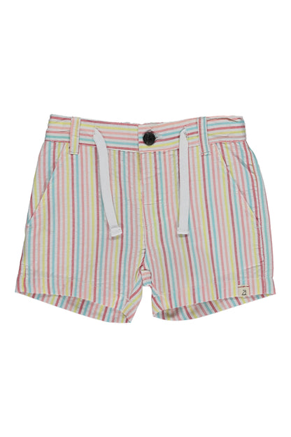 Candy Striped Seersucker Shorts