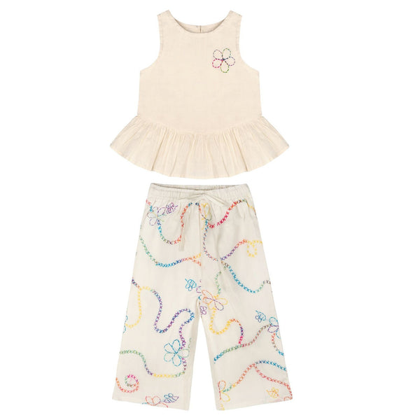 CONJUNTO TOP + PANTALÓN COLOR JARDIN