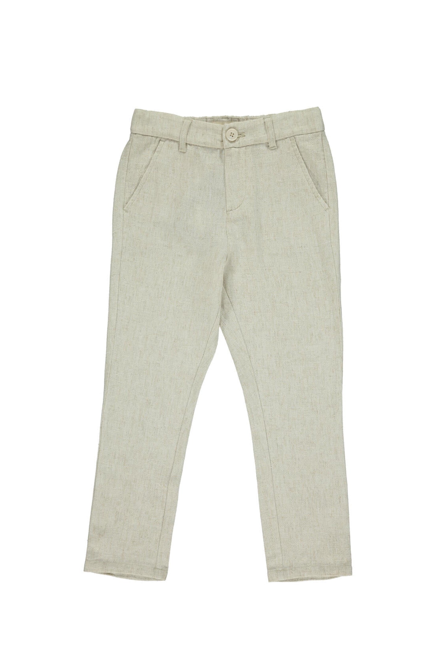 Cream Woven Pants