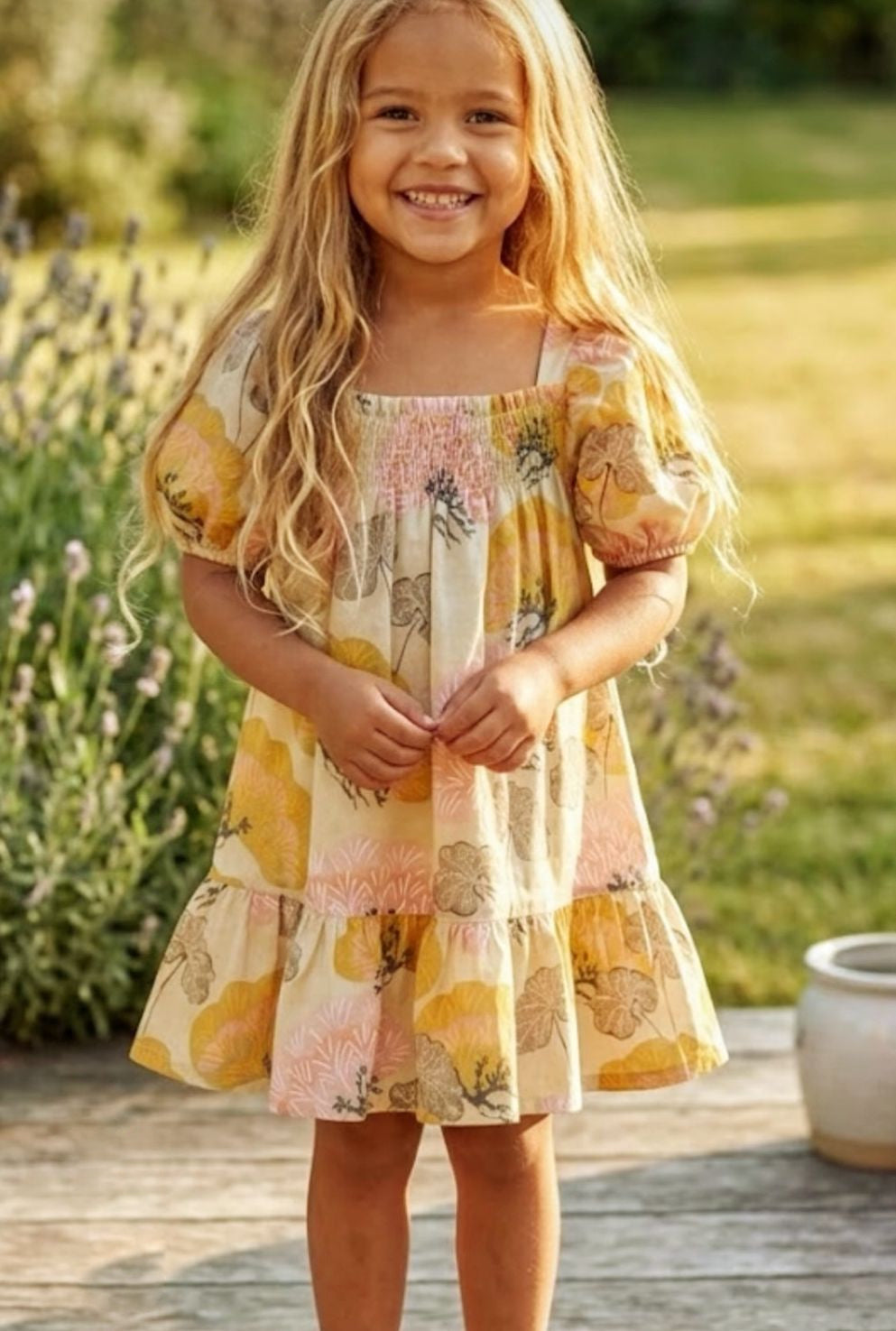 Dress With Large Plants