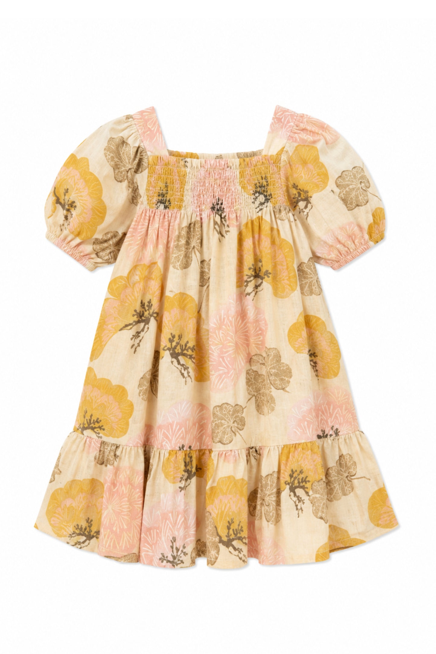 Dress With Large Plants