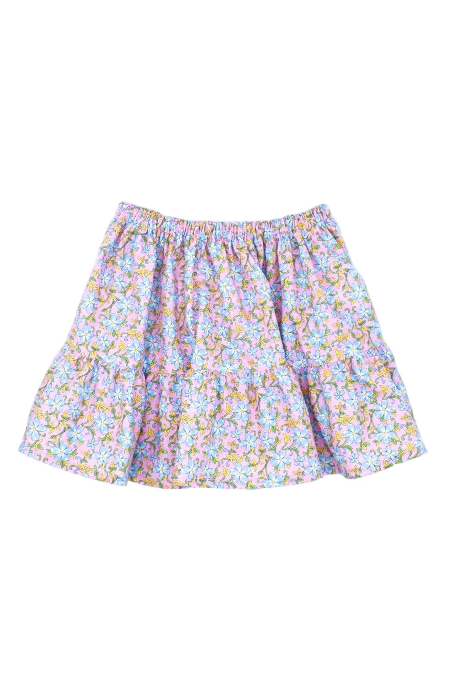 Falda Flor Azul