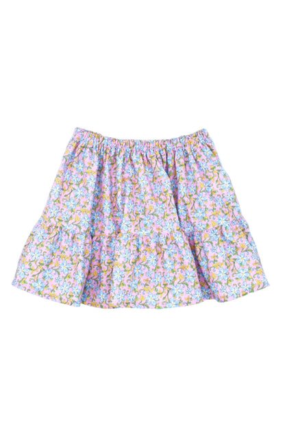 Falda Flor Azul