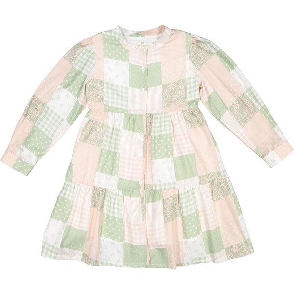 GARDEN PATCHWORK DRESS