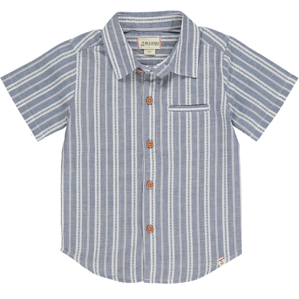 BLUE/WHITE DOUBLE STRIPE