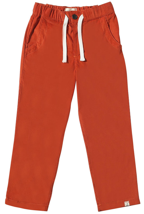 MODOC CORD PANTS 100% Cotton - PUMPKIN