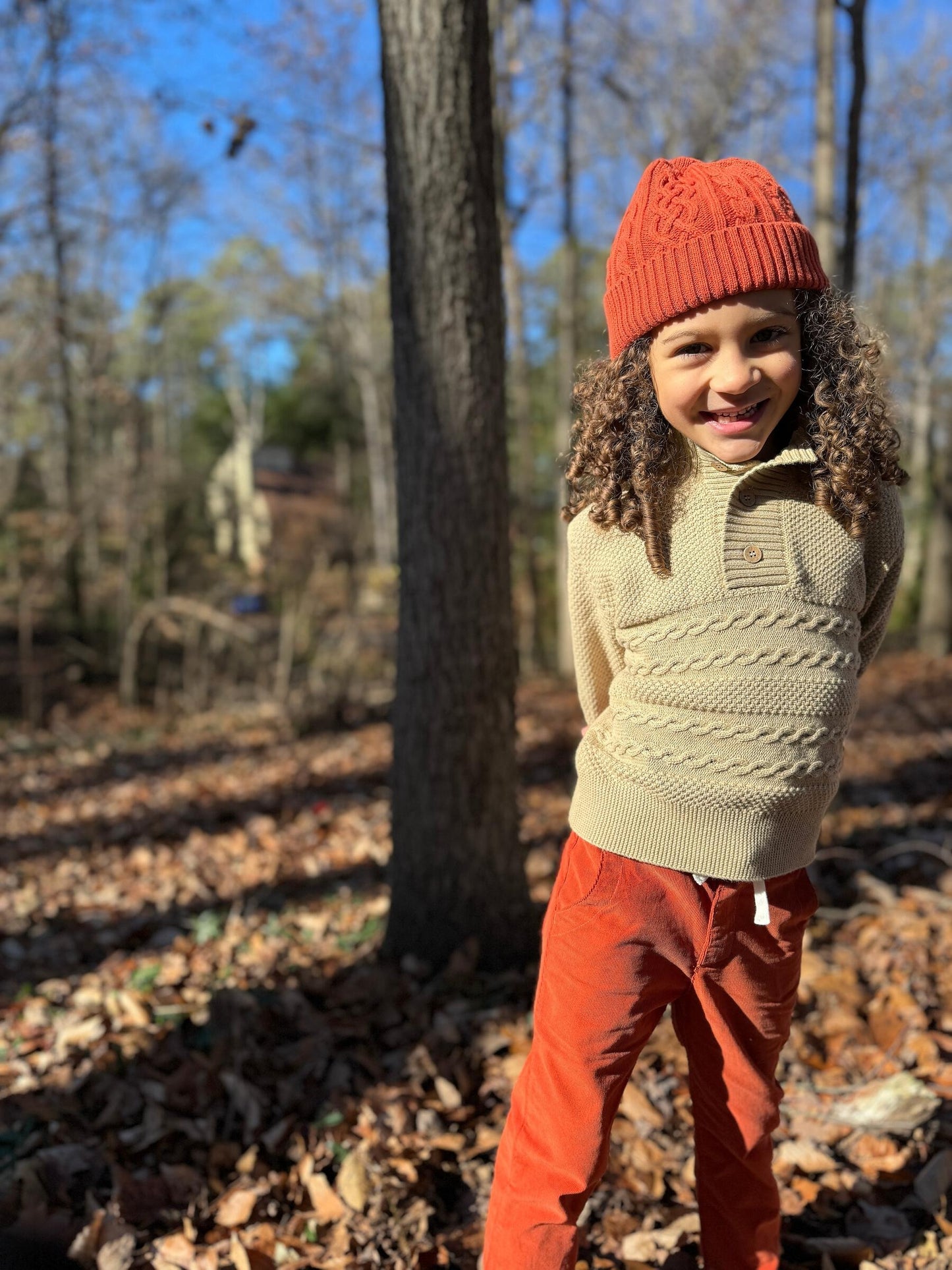 Modoc Cord Pants 100% Cotton - Pumpkin