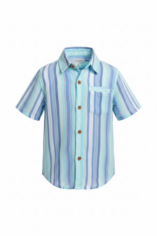 Blue/Seafoam Stripe