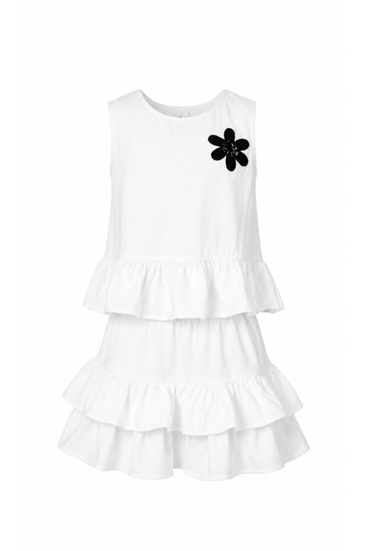 Mini Me Petalia Set W Black Flowers