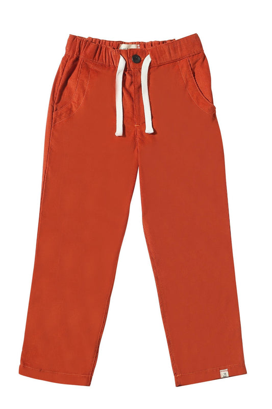 Modoc Cord Pants 100% Cotton - Pumpkin