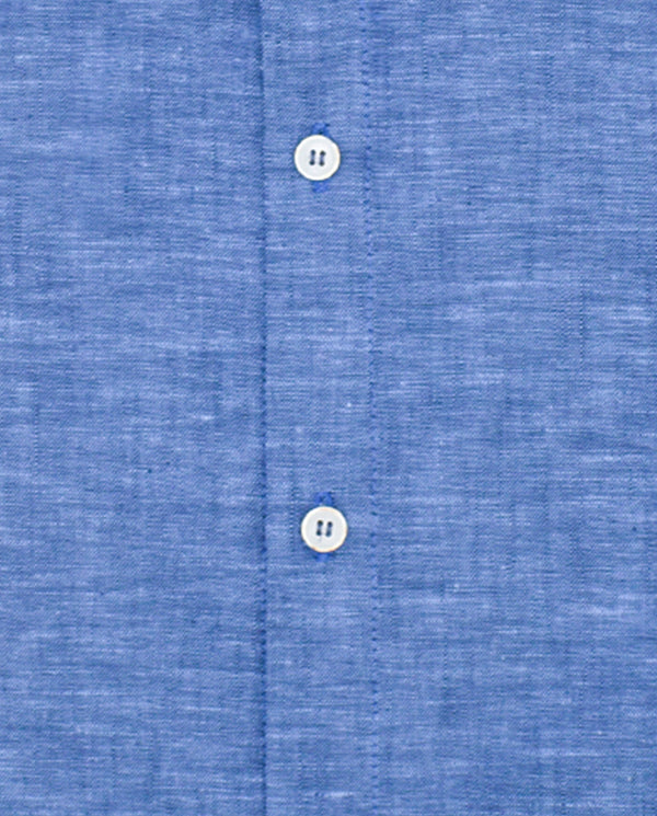 CAMISETA TAPETA LINO AZUL