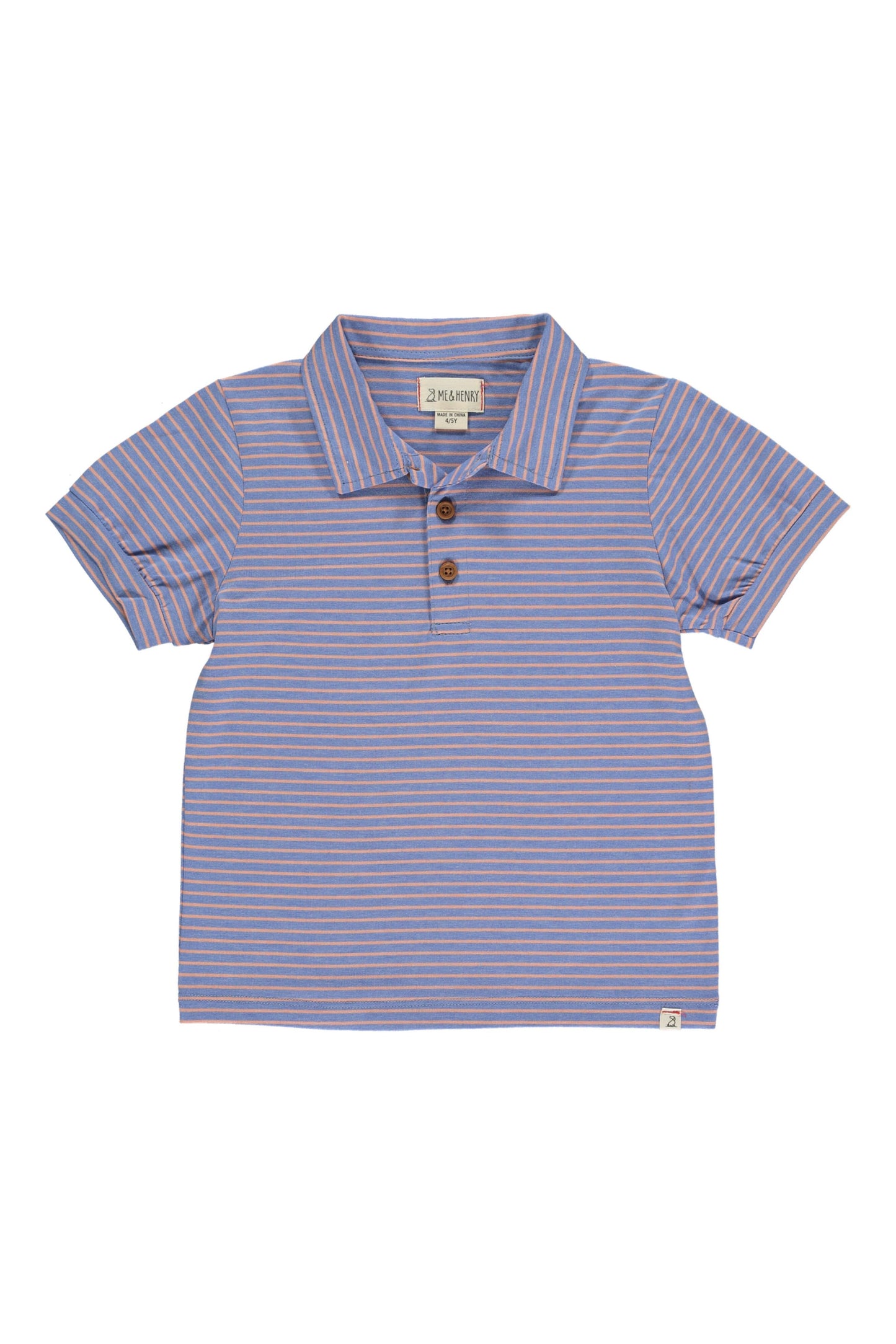 Royal/Pink Stripe Polo