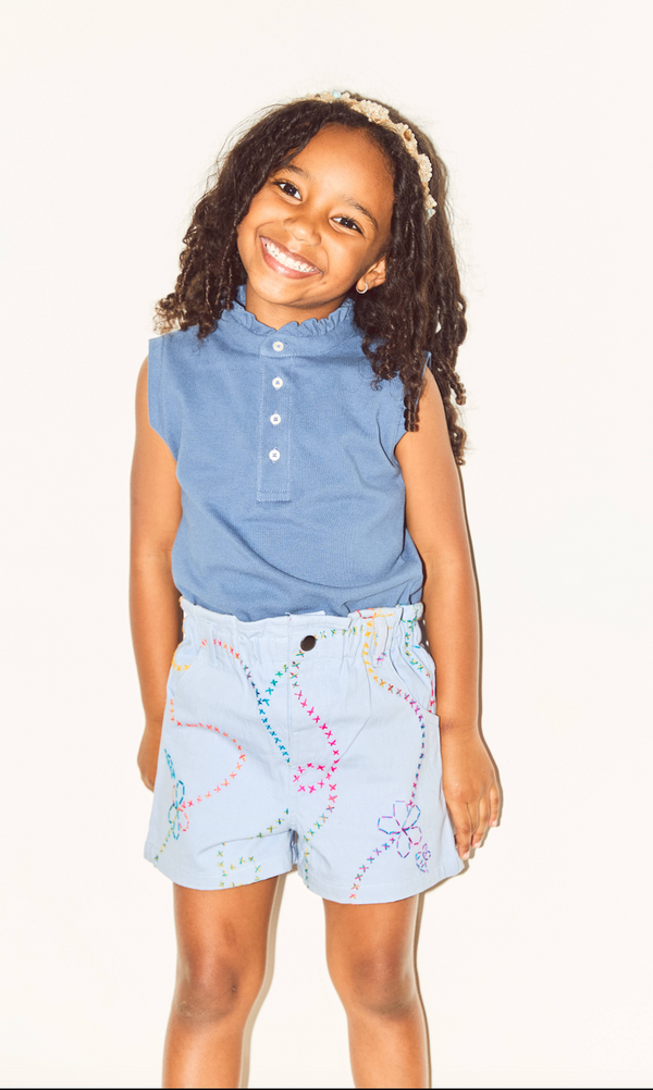 ACERO RX KNIT GIRL POLO T-SHIRT