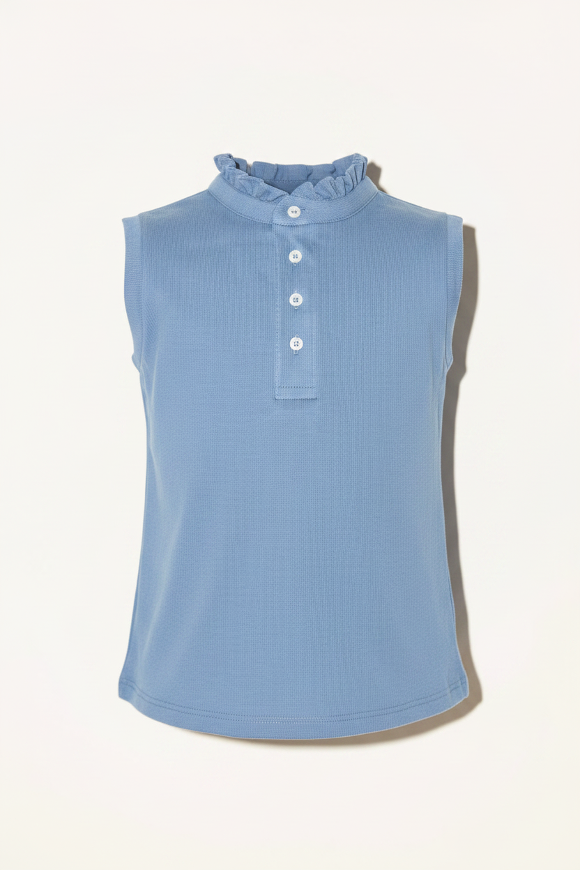 Rx Knit Steel Girl Polo T-Shirt