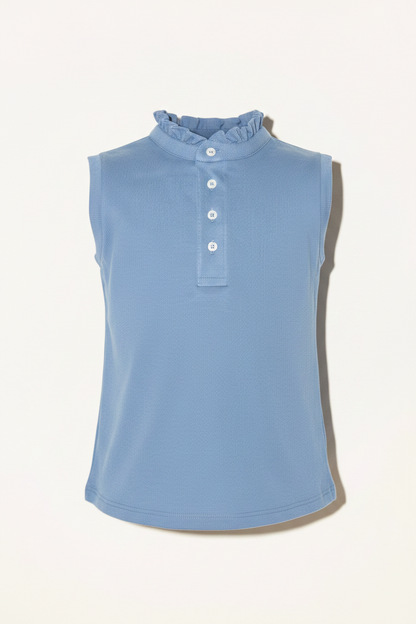 Rx Knit Steel Girl Polo T-Shirt