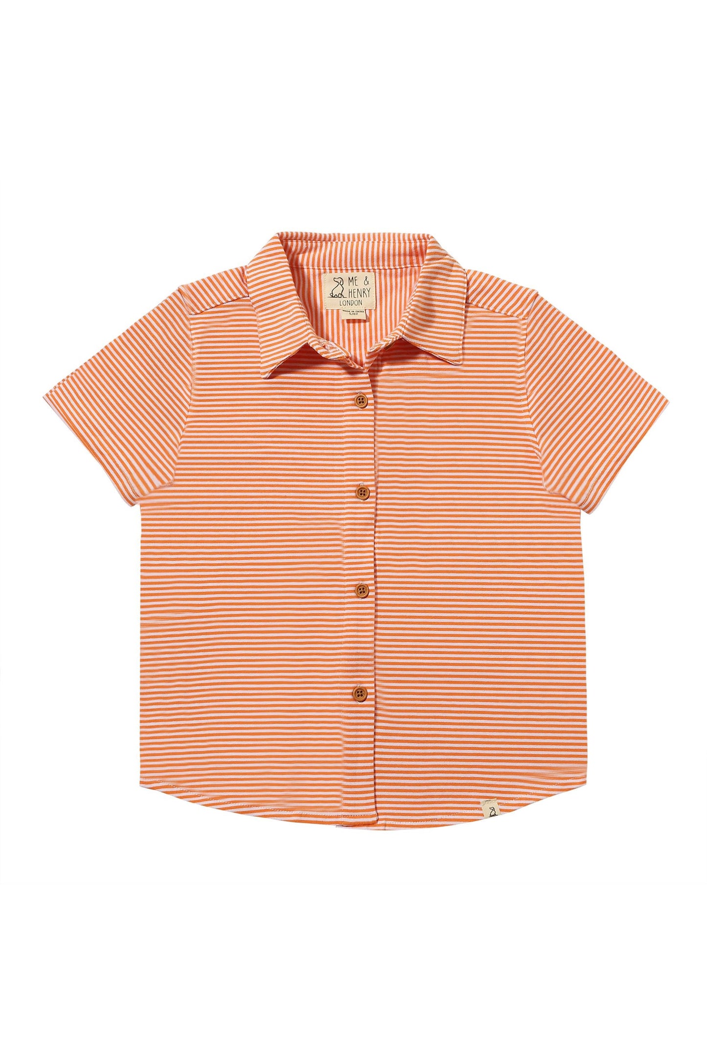 Tangerine/White Stripe