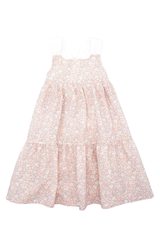 Tropical Peach Dress