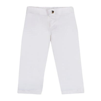 WHITE KISSIE PANTS