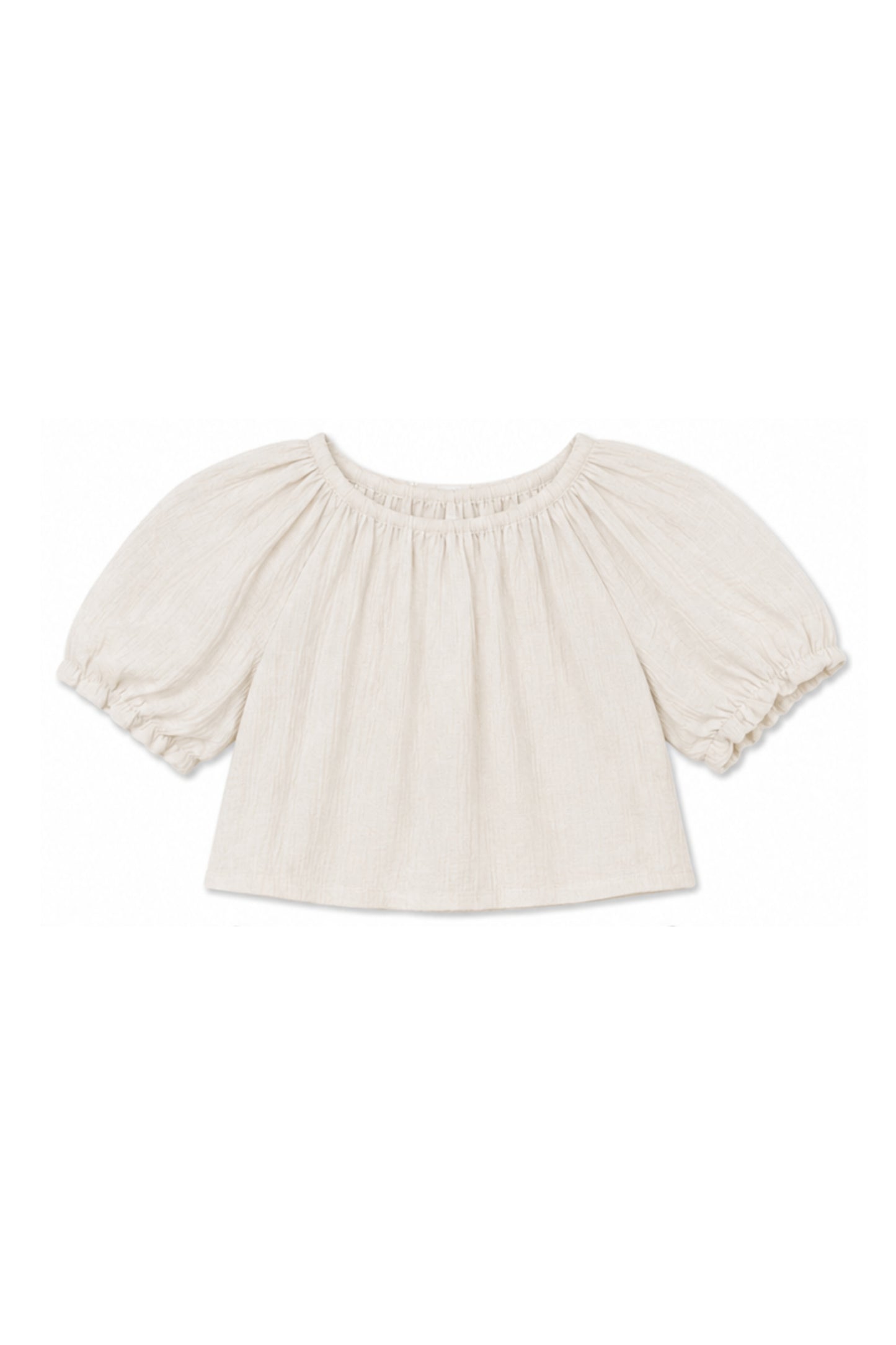 White Pique Blouse