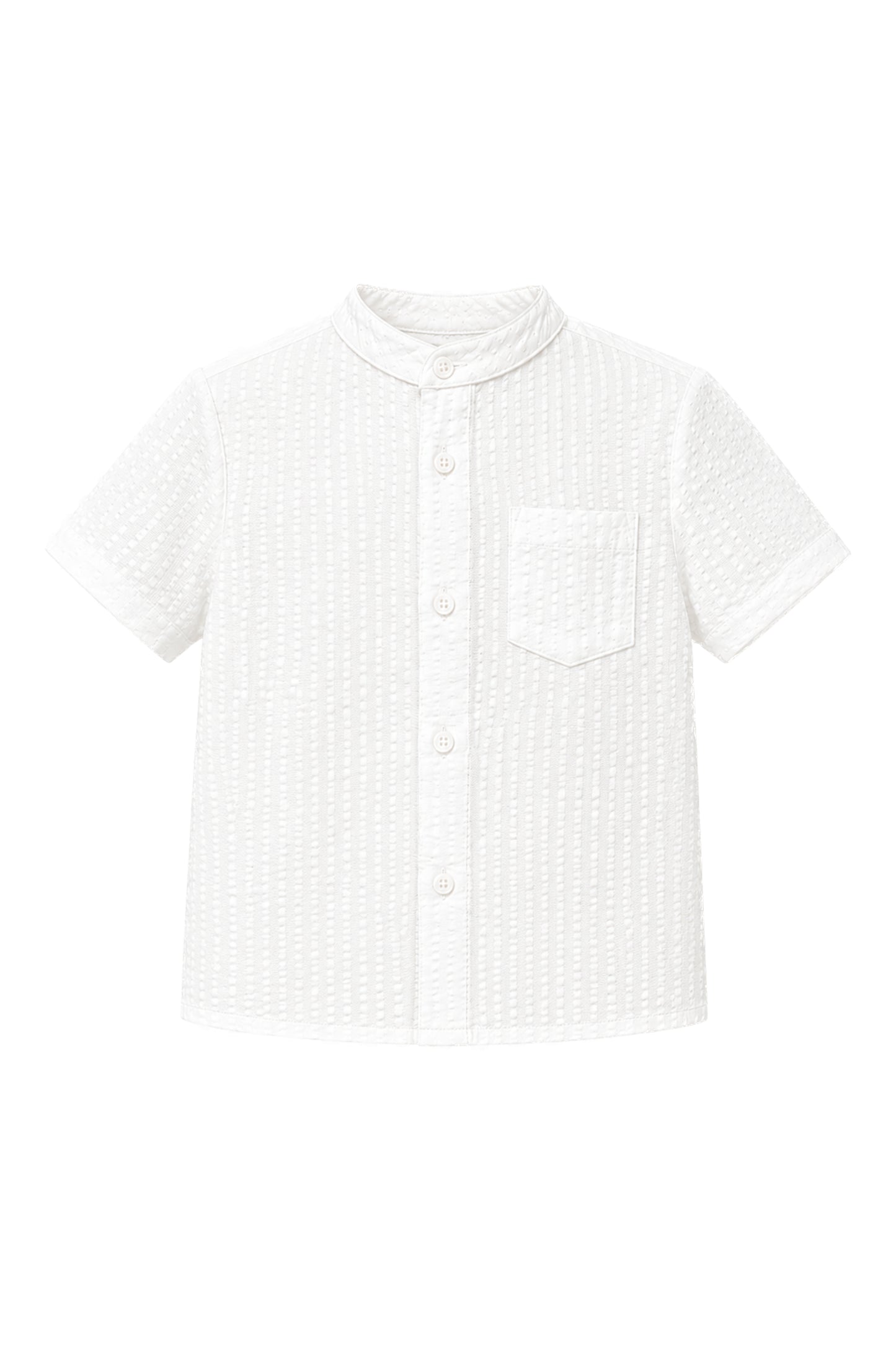 White Sersuker Shirt