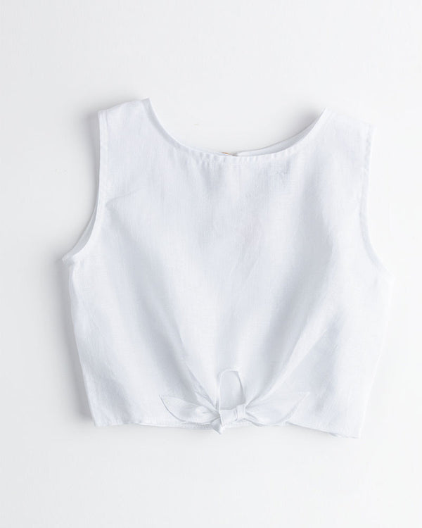 Blusa lazada corfu blanca